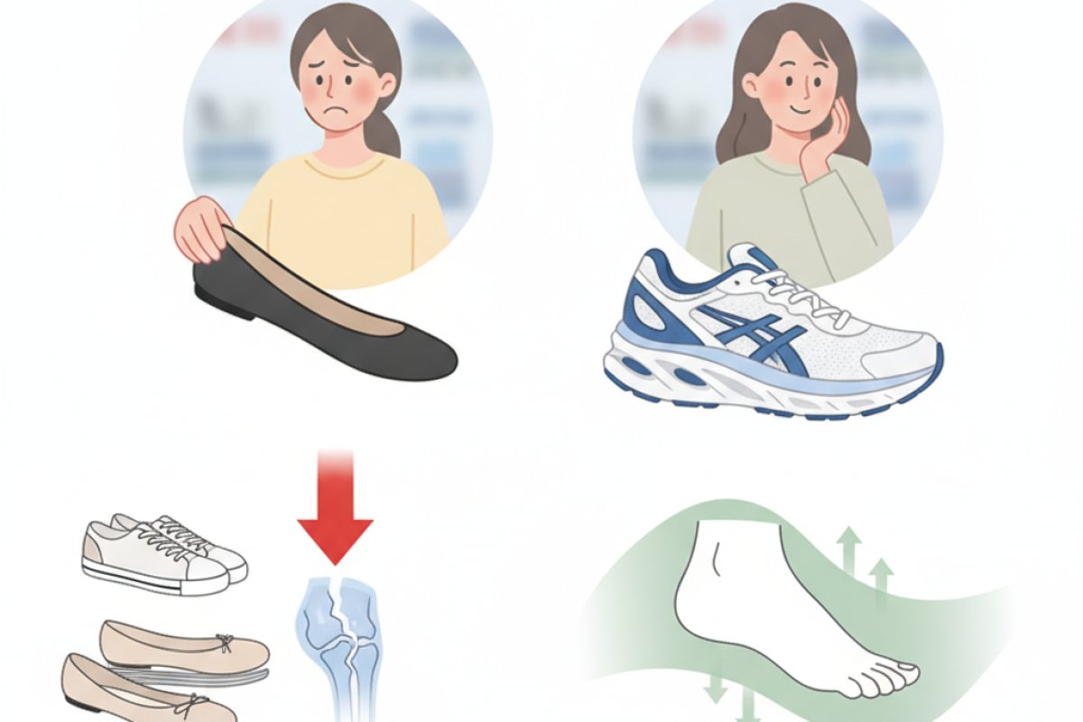 발바닥 하중을 효과적으로 분산하는 올바른 신발과 보조 깔창 선택 기준