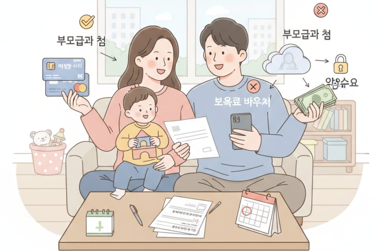 가정양육에서 어린이집으로, 보육료 바우처 전환 시점과 차액 정산
