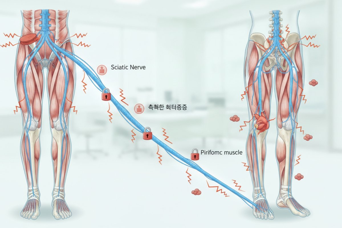 엉덩이부터 발끝까지 찌릿한 좌골신경통의 진짜 원인
