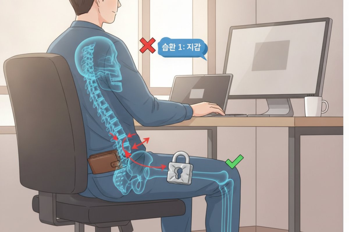 좌골신경을 짓누르는 일상 속 3대 악습관 개선하기