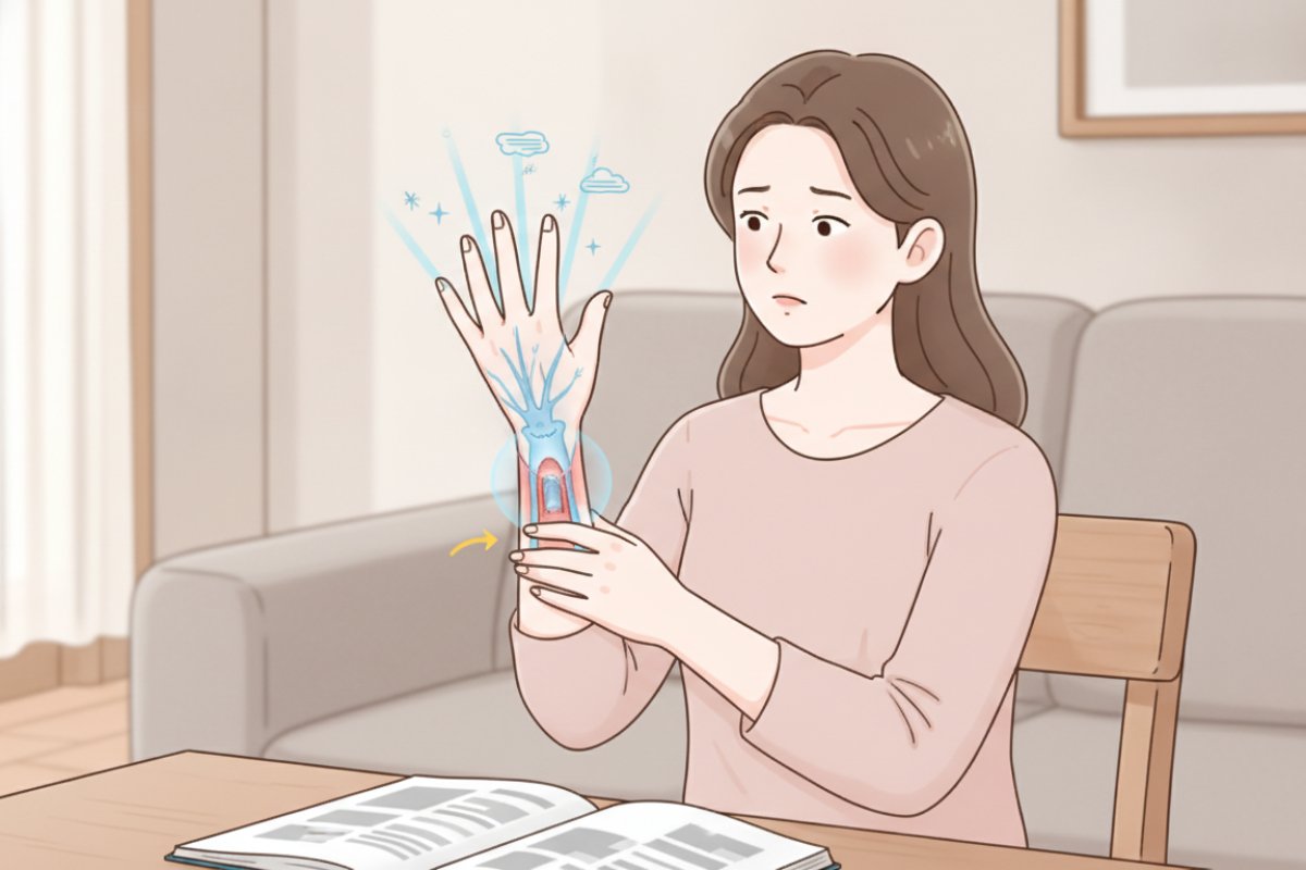 정중신경 압박의 발생 기전과 자가 상태 판별 기준
