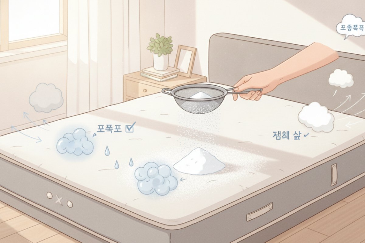 2단계: 베이킹소다를 이용한 습기 흡착 및 악취 분해 테크닉