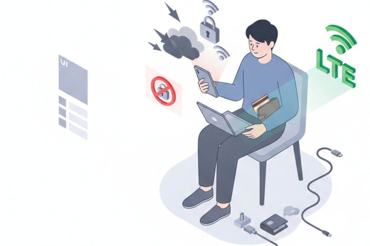 공공 무선 네트워크 환경에서의 필수 보안 수칙 4가지