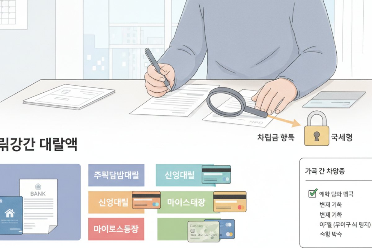 차입금 기재 방식과 가족 간 차용증 작성 시 필수 점검 사항