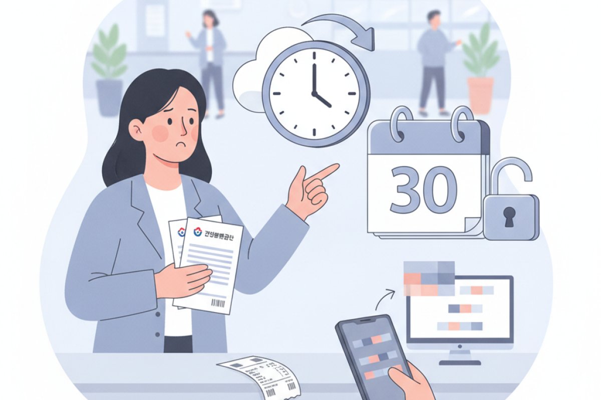 놓치면 손해 보는 '30일의 골든타임'과 간편 신청 절차