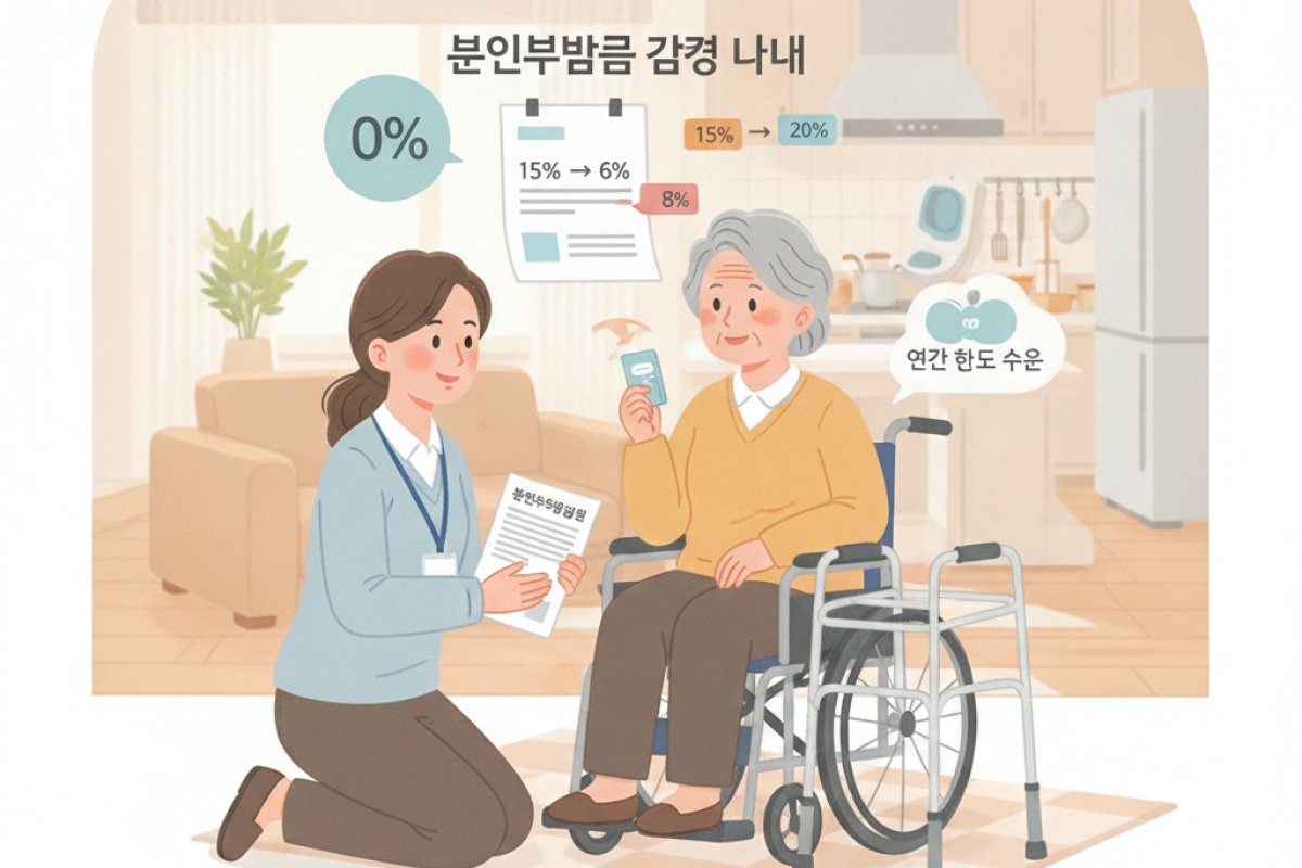 본인부담금 감경 제도와 복지용구 추가 혜택