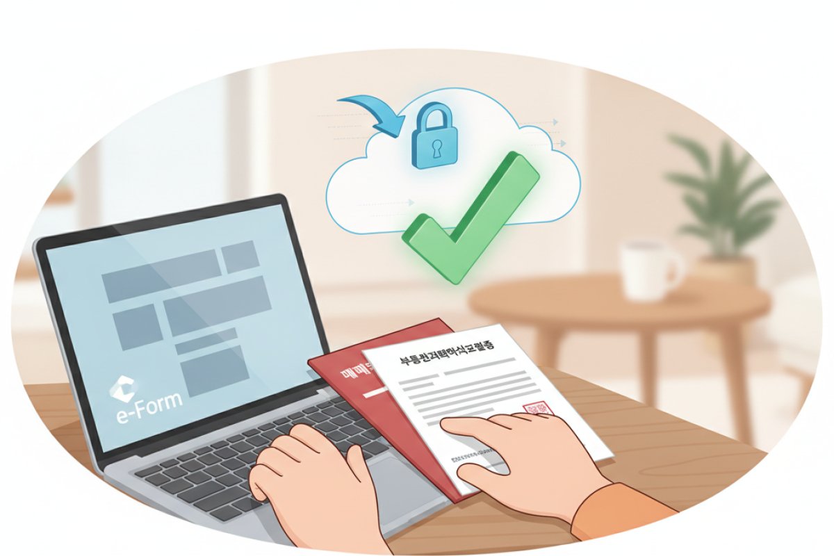 1단계: 잔금일 전 인터넷등기소 e-Form 작성과 사전 점검