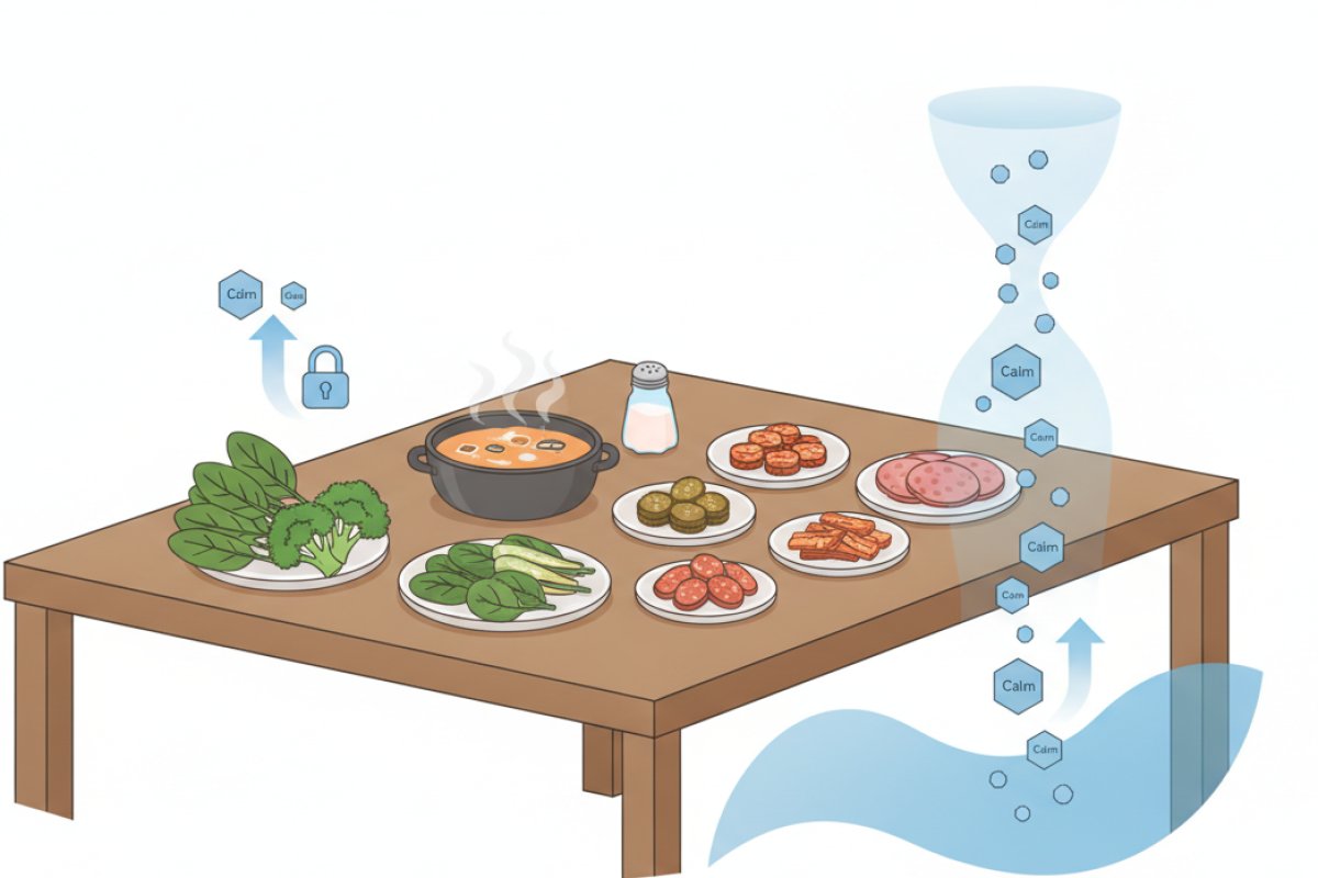 뼈 속 칼슘을 갉아먹는 식생활 위험 요인과 배출 차단법