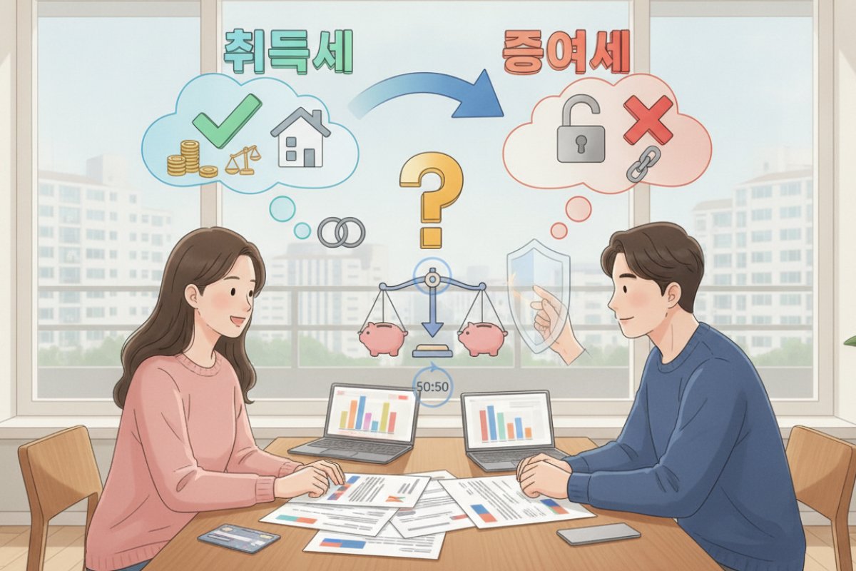 취득세와 자금출처 조사, 증여세 발생을 막는 지분 설정 기준