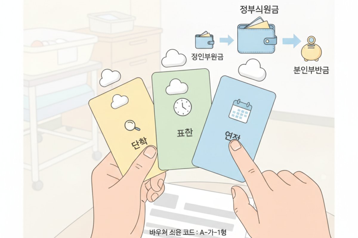 서비스 유형(단축·표준·연장) 선택과 바우처 유효기간