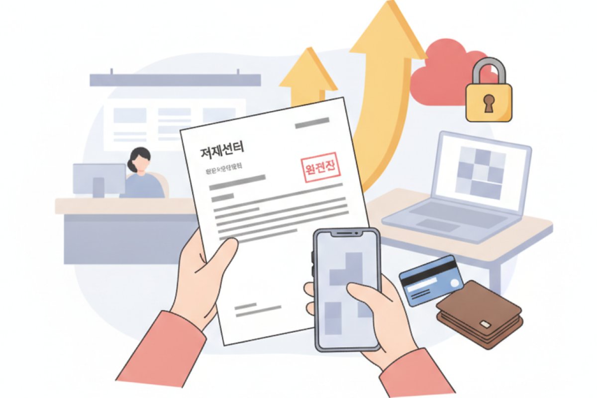 새로 작성한 계약서에 증액분 확정일자 부여받기