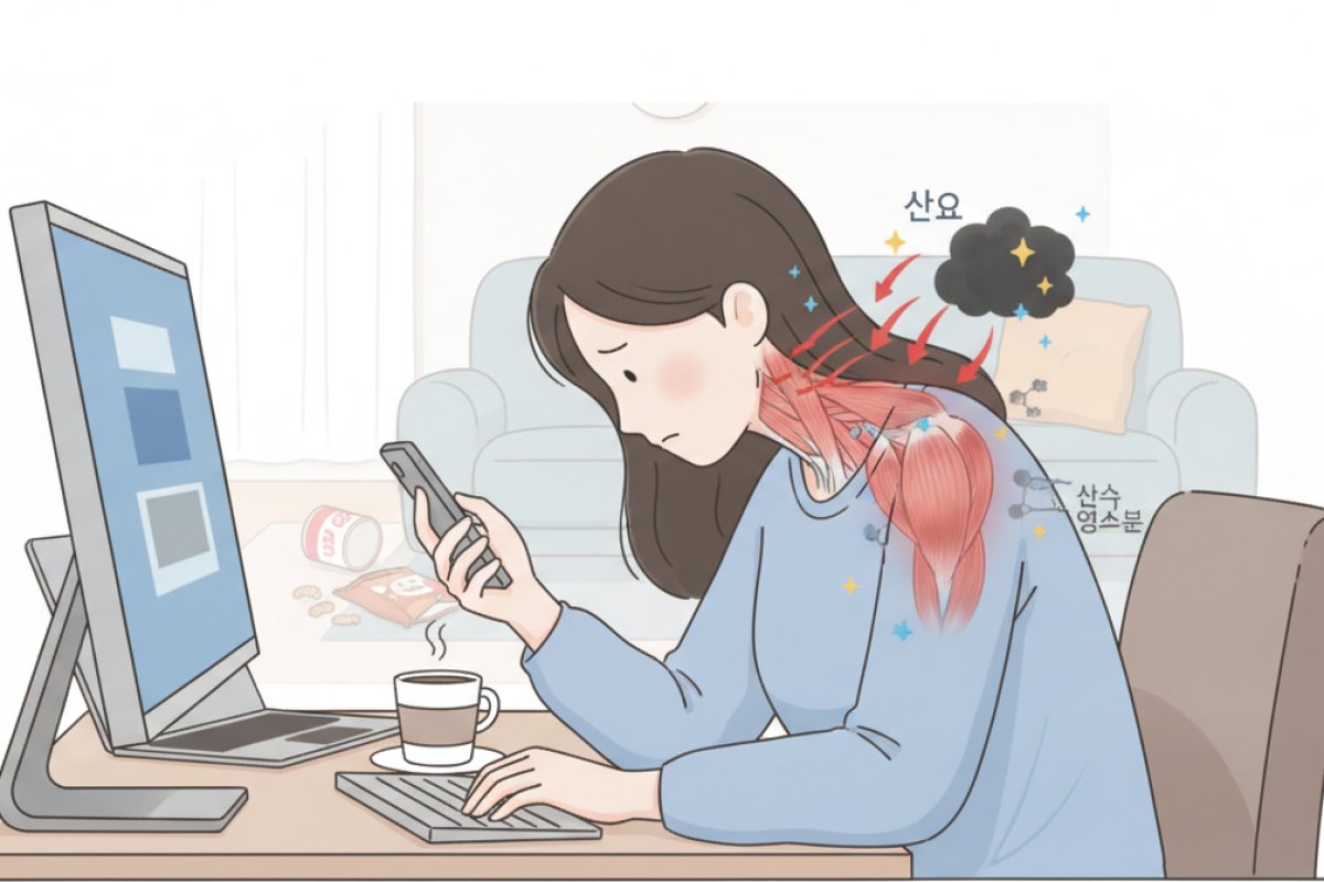 목과 등 통증을 유발하는 근막통증증후군의 원인과 특징