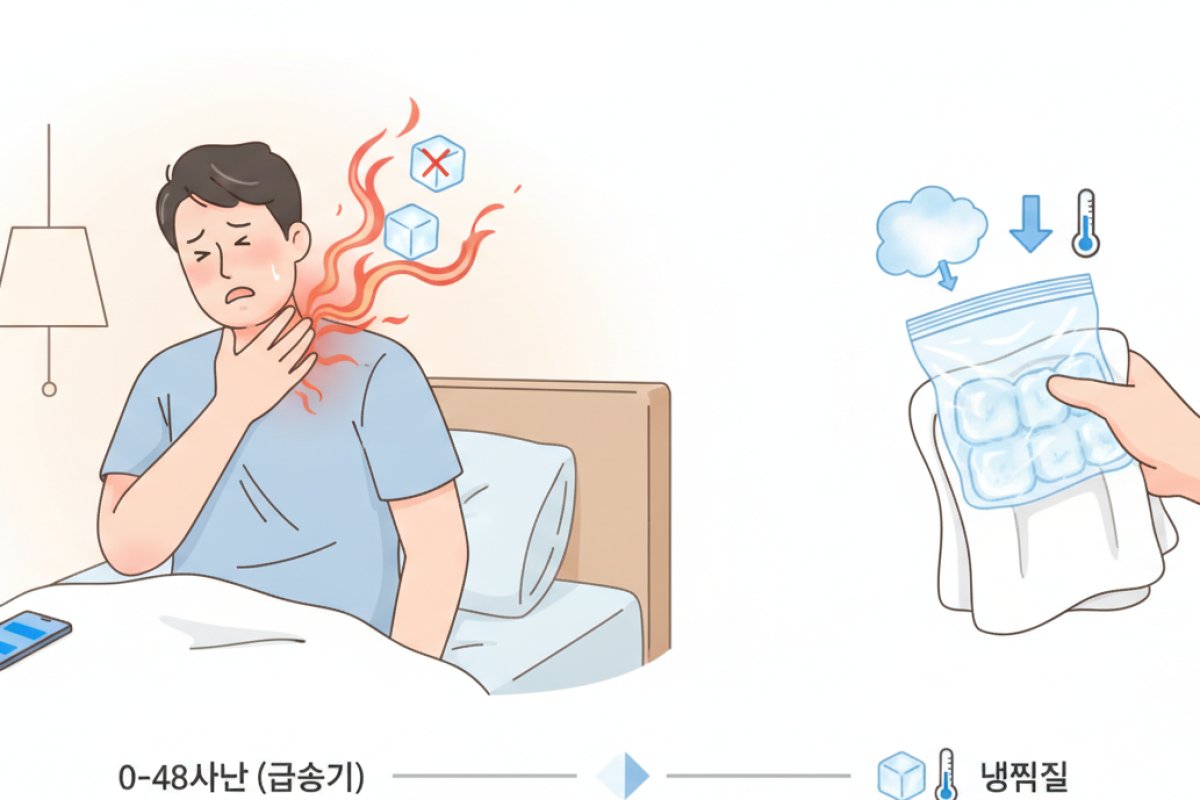 시기별 찜질 선택 기준과 안전한 적용 프로토콜