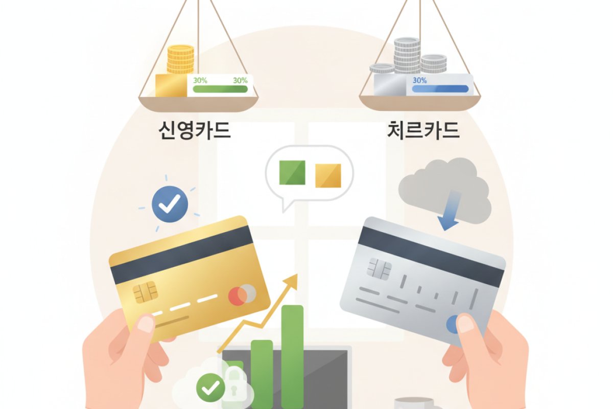 신용카드와 체크카드를 황금비율로 현명하게 쓰는 요령