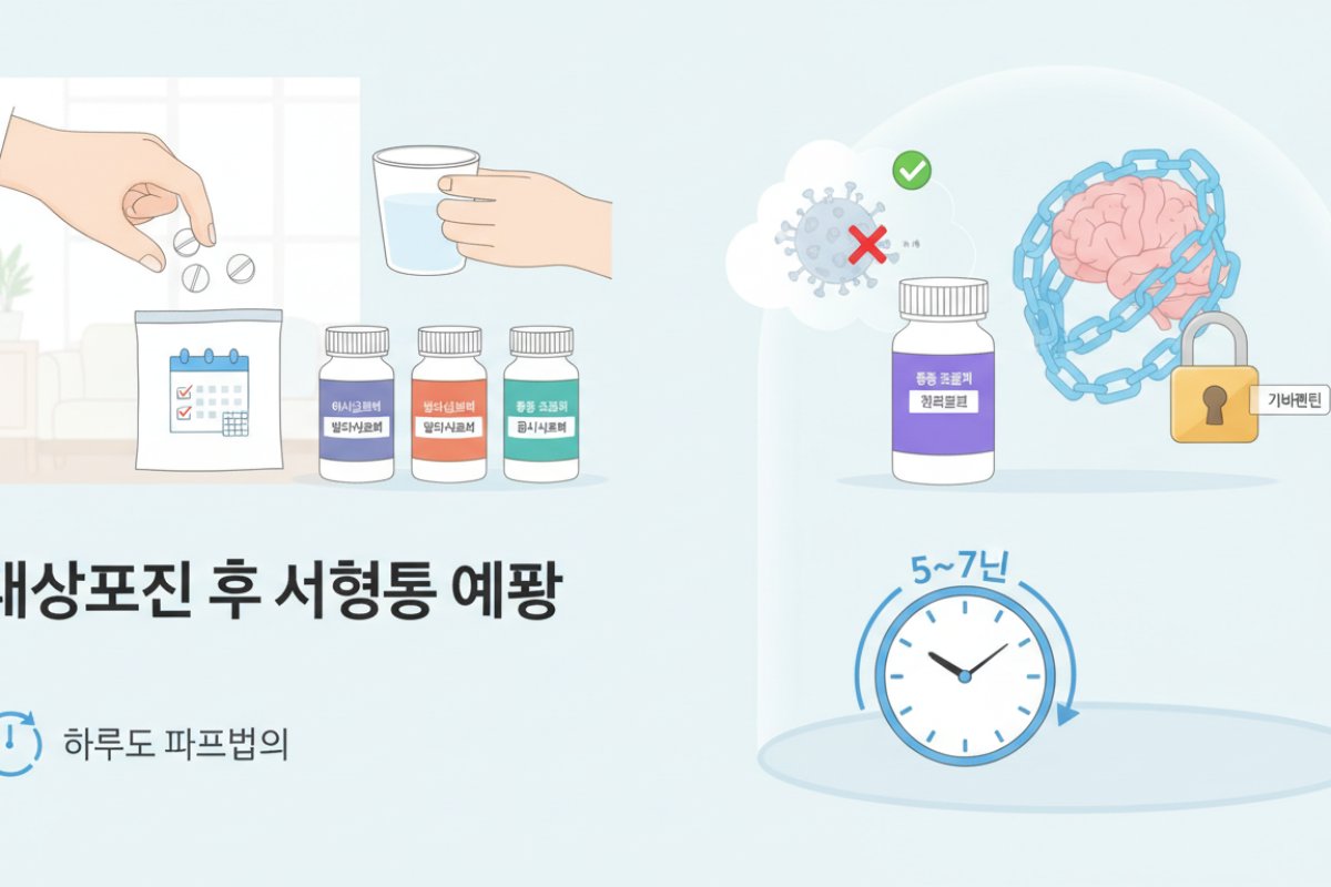 약물 복용 원칙과 대상포진 후 신경통(PHN) 예방 전략
