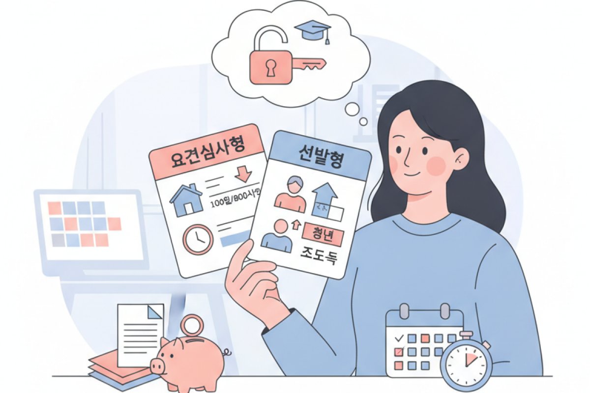 2. 자격 요건 판정과 청년층 특례 선발 기준