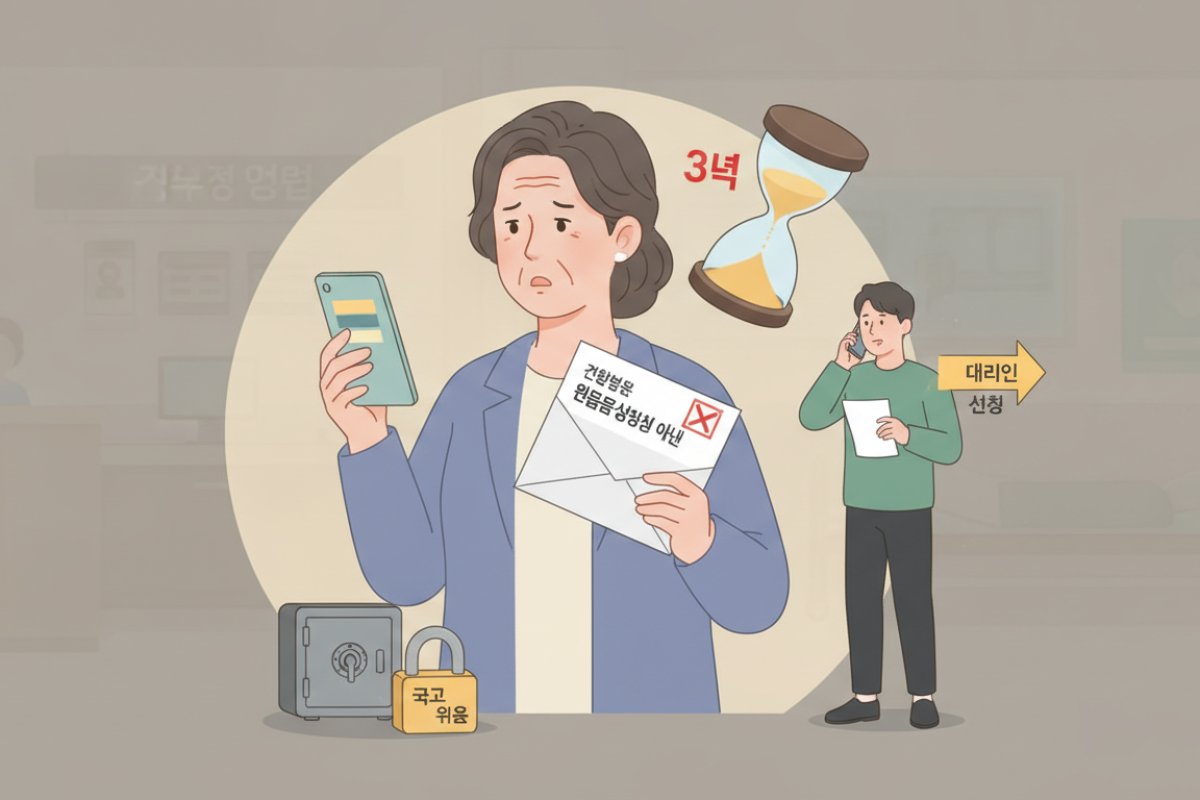 안내문을 못 받아도 챙겨야 하는 소멸시효와 대리인 신청