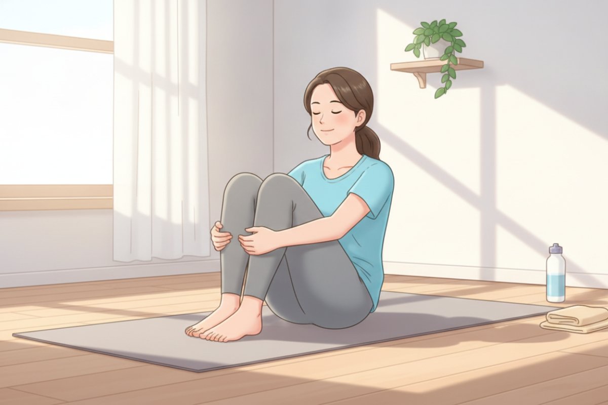 척추관 공간을 넓히는 굴곡(Flexion) 스트레칭 3단계