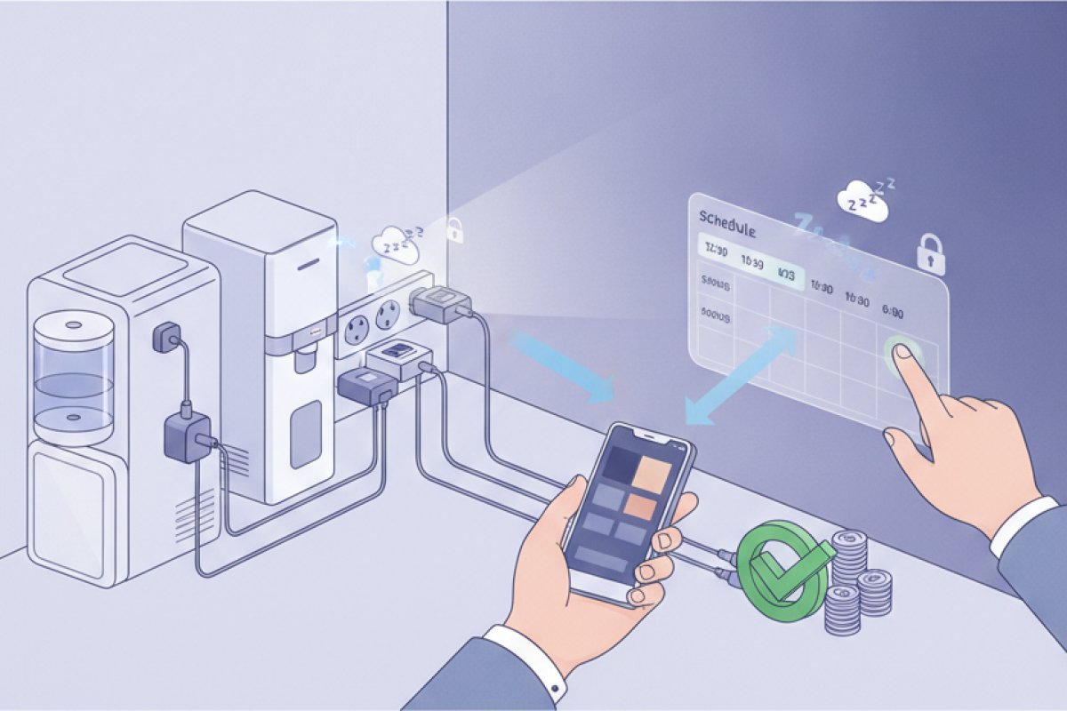 스마트 플러그와 타이머 콘센트를 접목한 자동화 절전 환경 구축