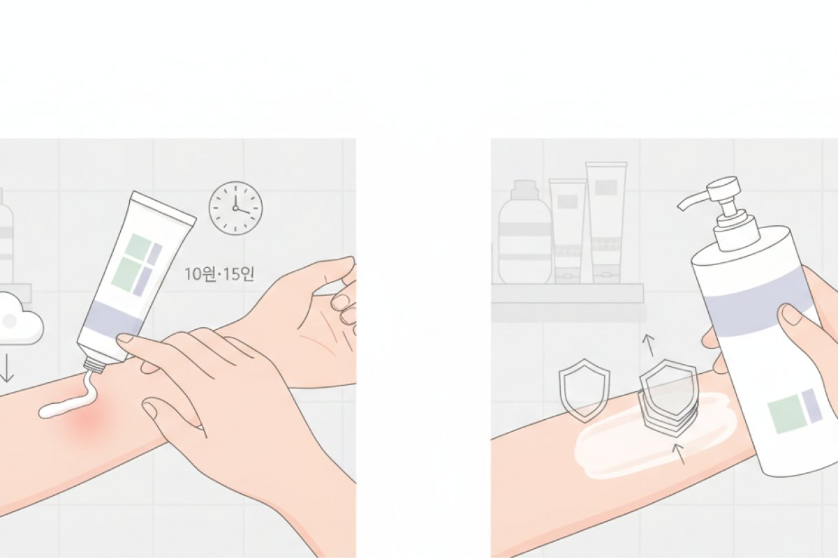 처방 외용제 도포 순서와 일상 환경 관리 수칙