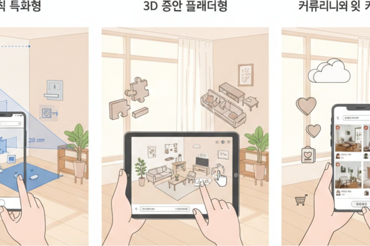목적에 맞는 셀프 인테리어 앱 유형 선택과 기능별 특징