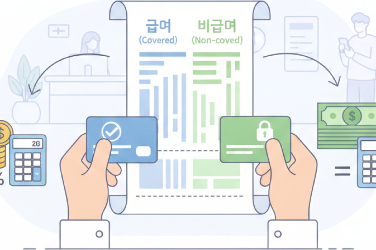 급여와 비급여 분리 구조와 본인부담금 계산 방식