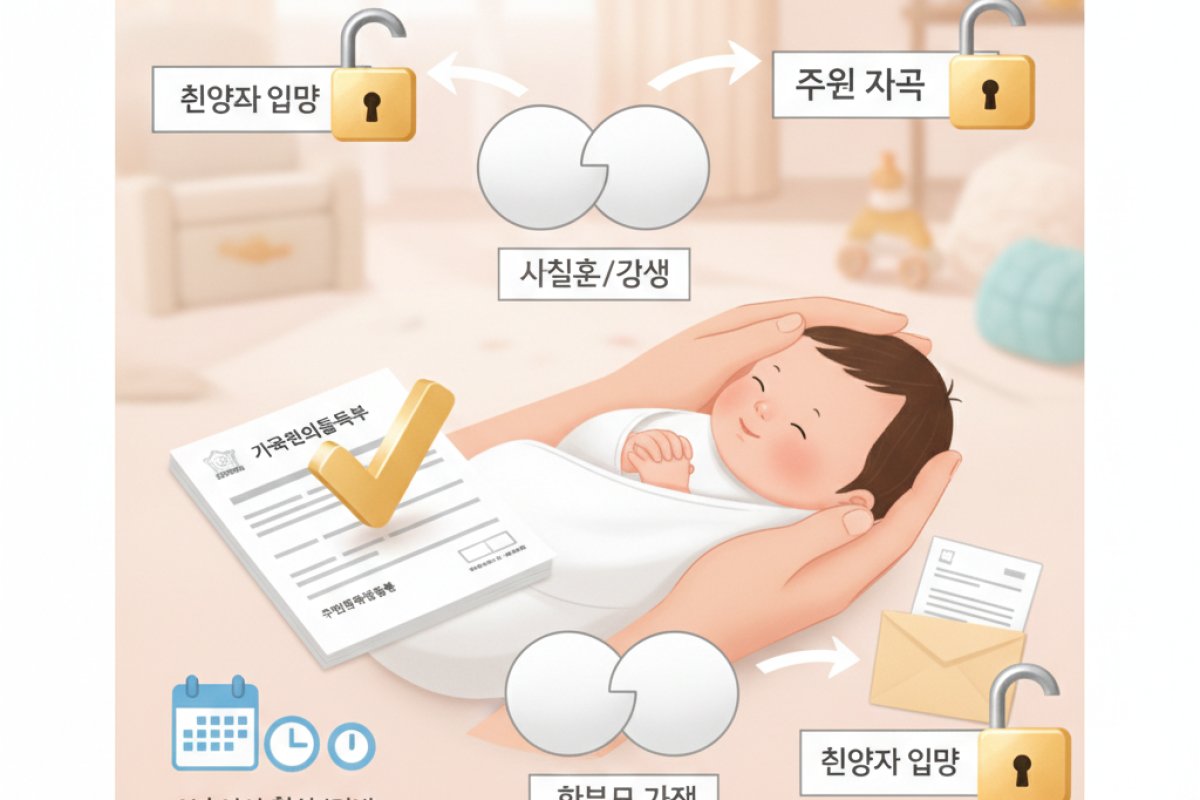 출산 시점과 세대 구성으로 확인하는 기본 자격