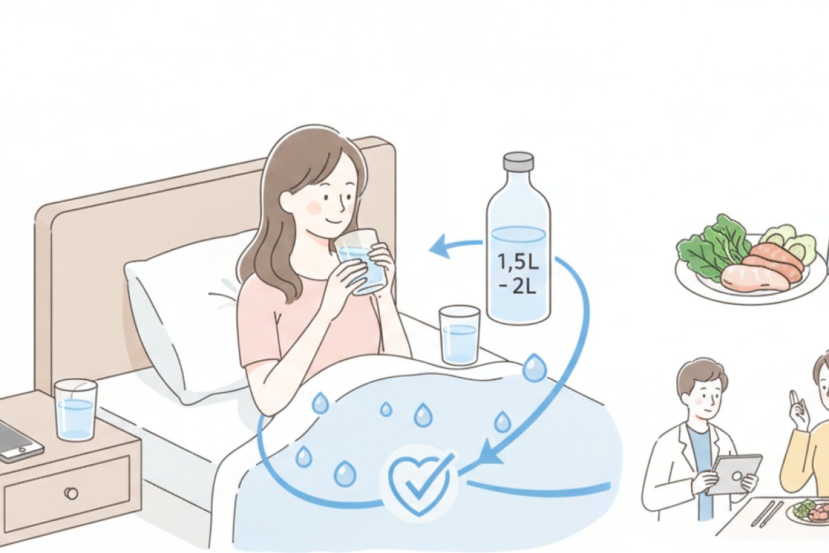 혈류 용적을 보존하고 혈관 저항을 유지하는 일상 관리 원칙