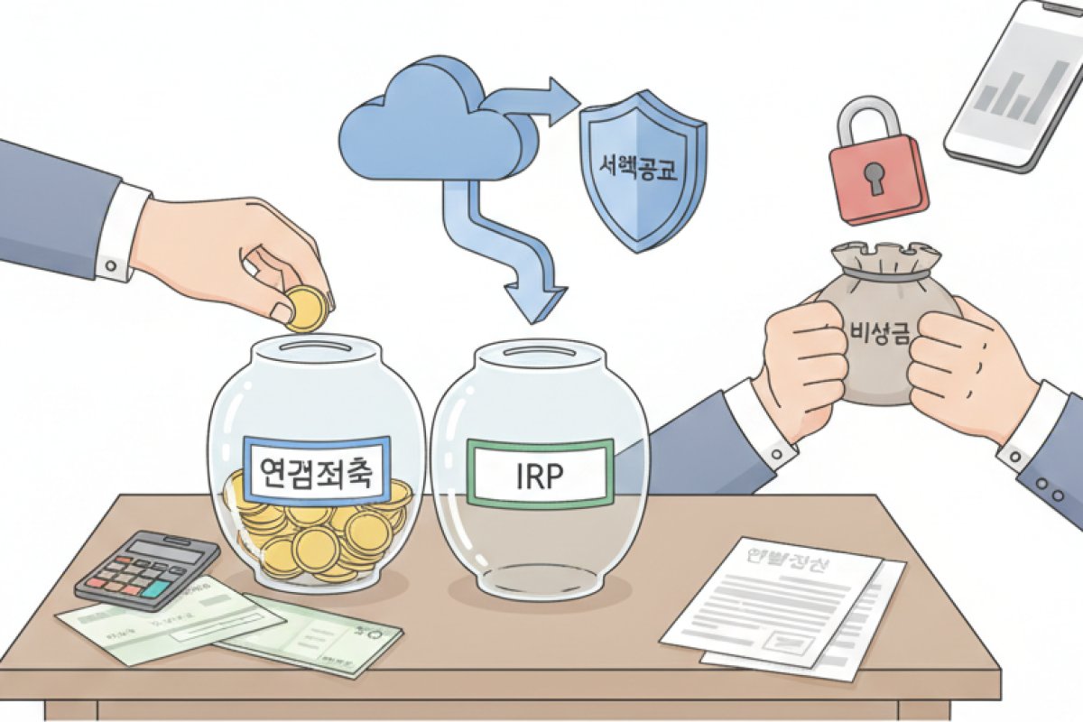 연금저축과 현명하게 쪼개기: 세액공제와 비상금을 모두 지키는 실전 납입 공식