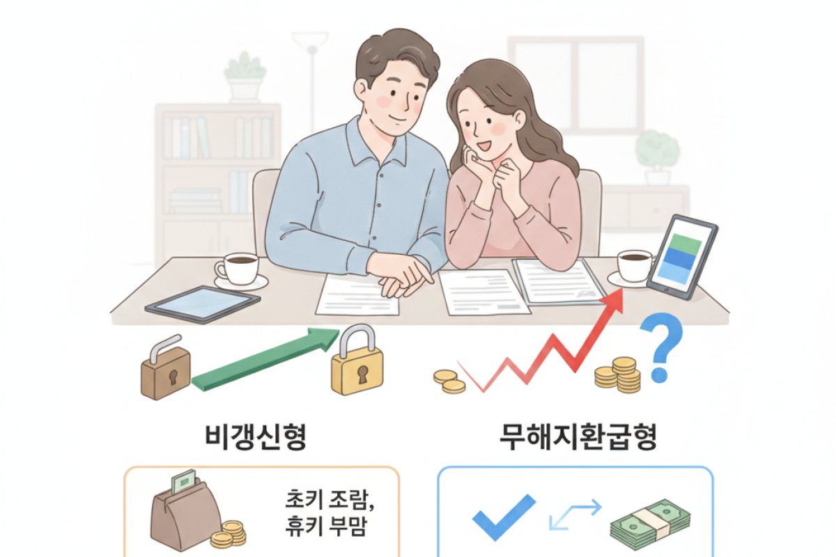 납입 구조와 환급 유형: 비갱신형과 무해지환급형의 전략적 조합