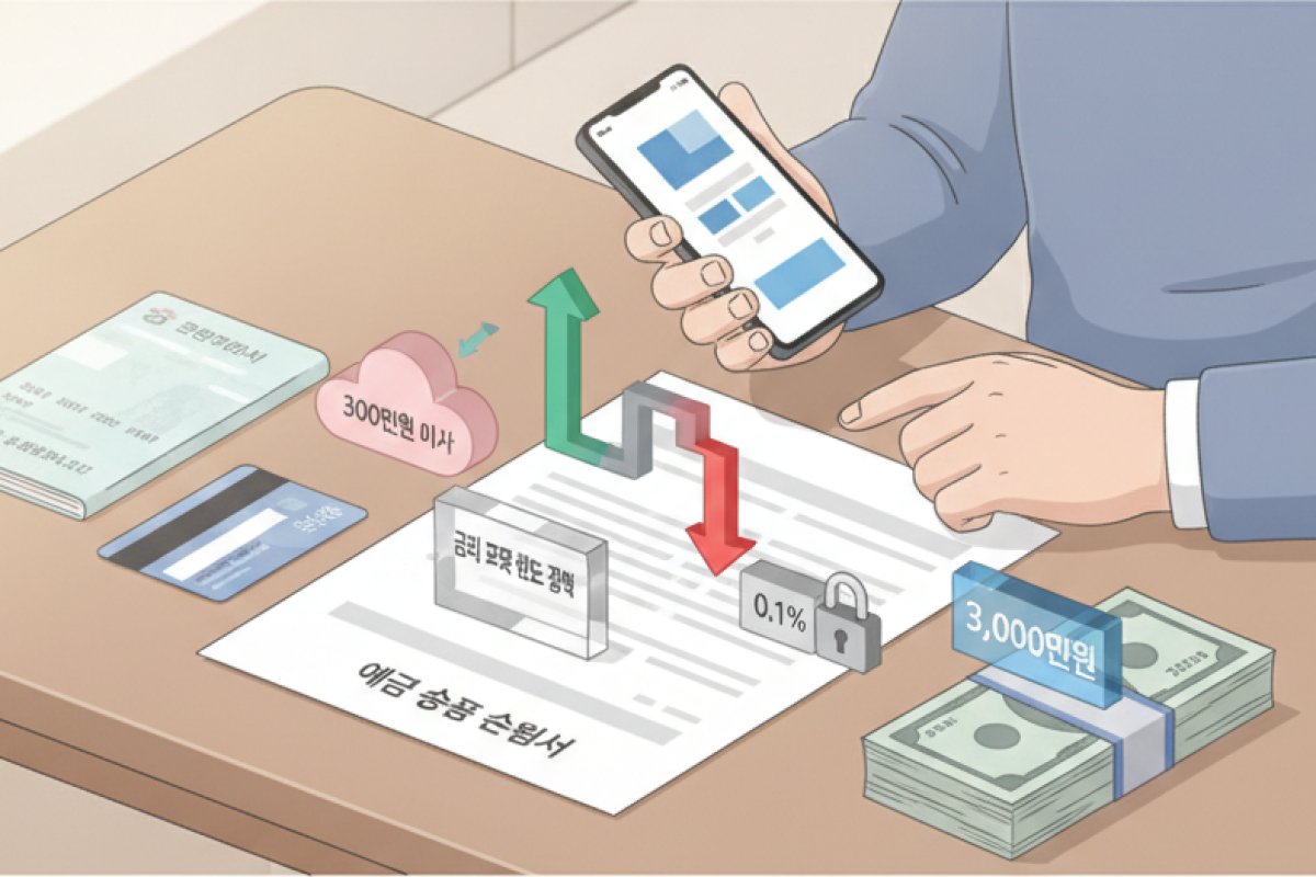 예치 금액 구간별 금리 절벽과 한도 관리