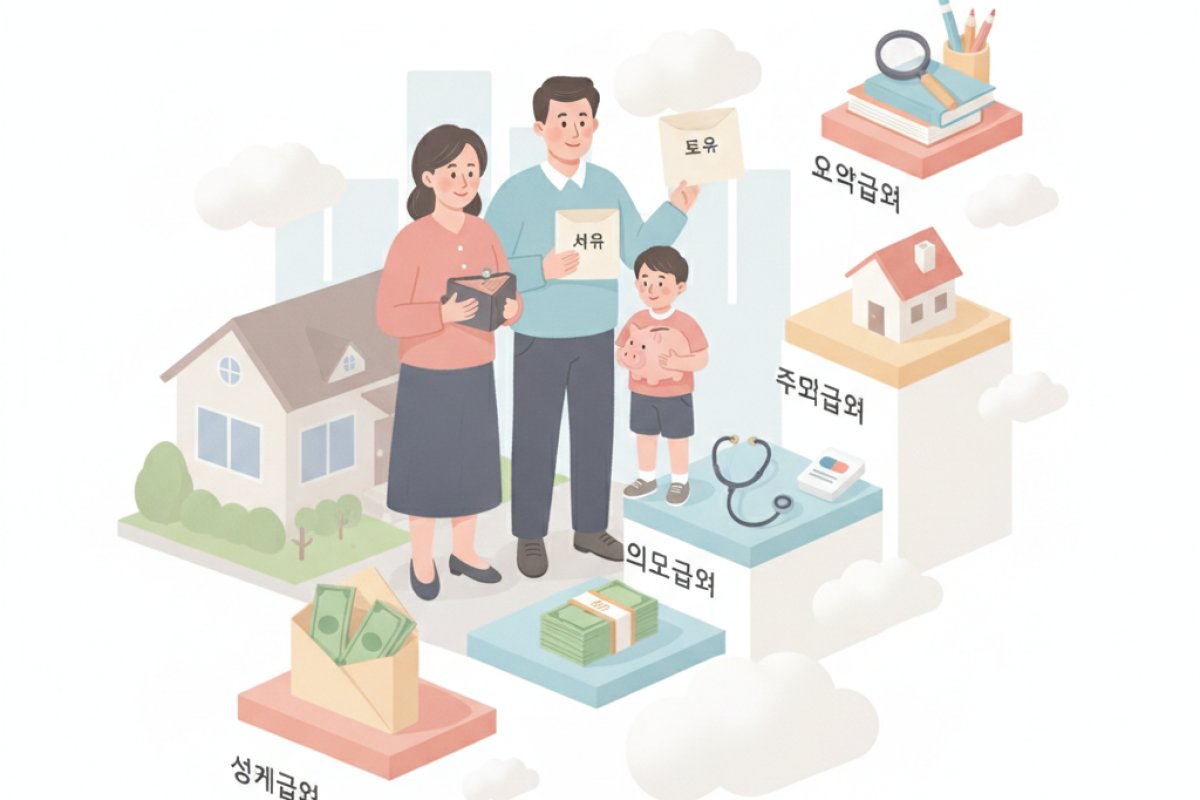 생계·의료·주거·교육 4대 급여의 지원 구조와 보장 범위