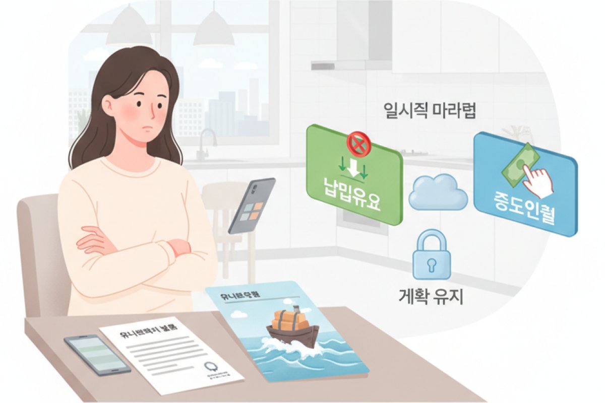 일시적 자금난 해결을 위한 유니버설 기능과 약관대출 활용법