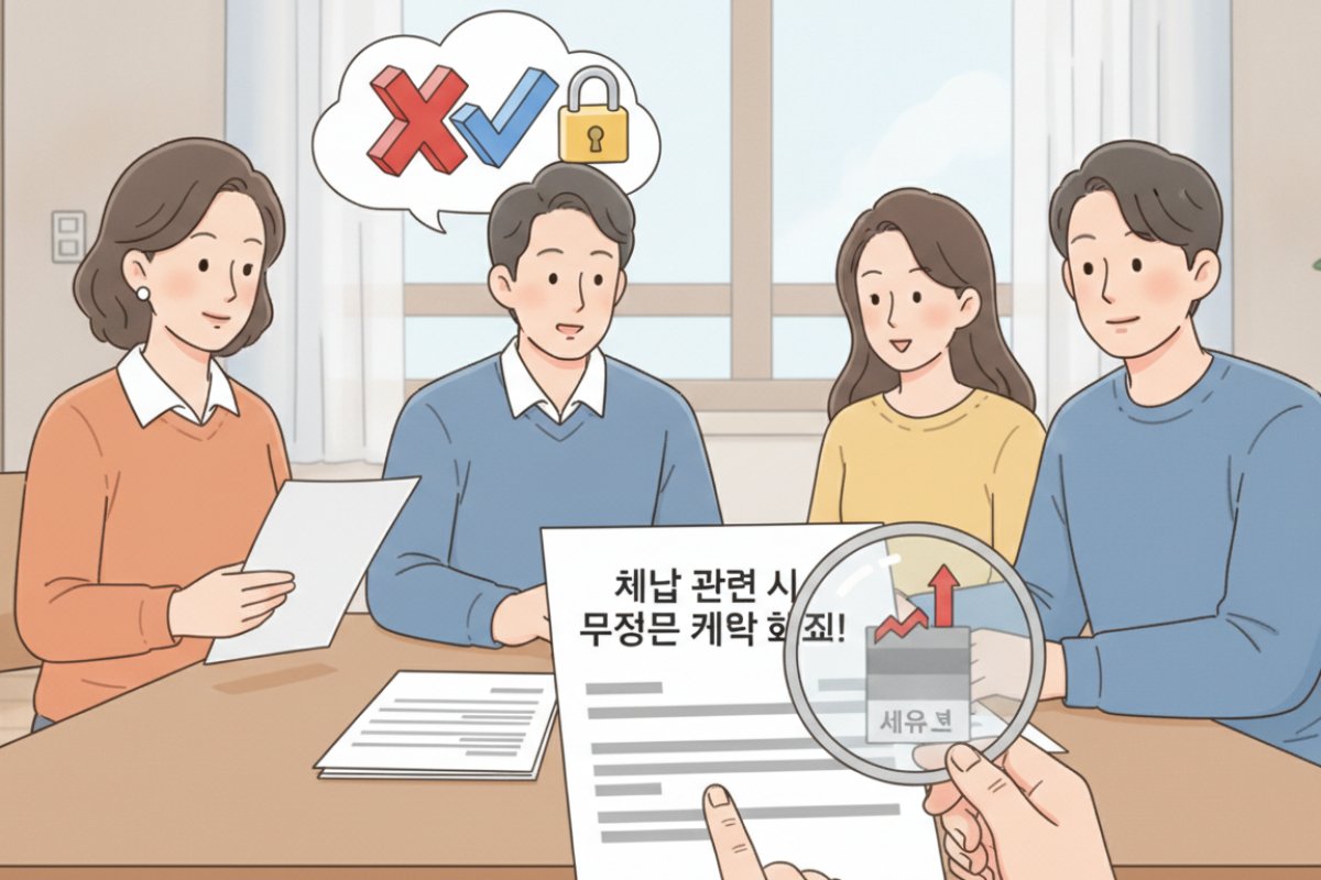 체납 발견 시 무조건 계약 해제! 반드시 넣어야 할 필수 특약