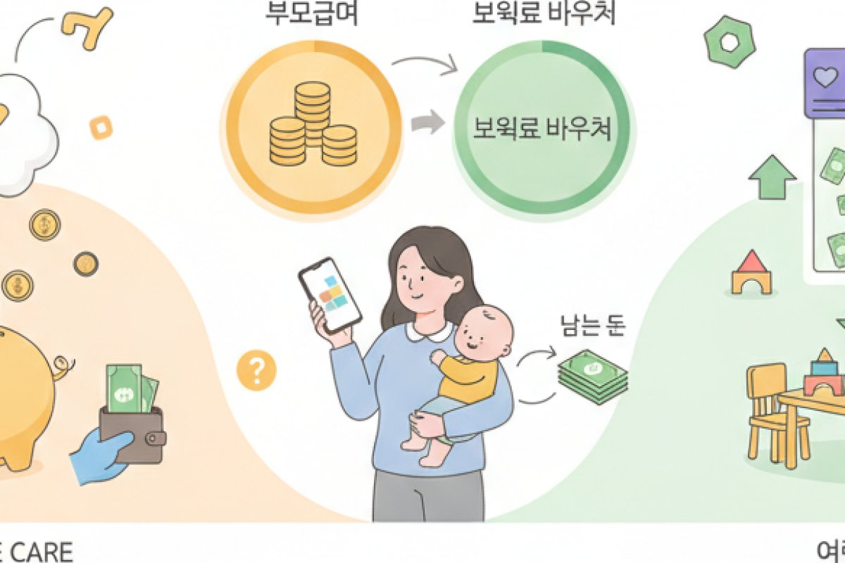 가정양육에서 어린이집으로 넘어갈 때의 바우처 전환 및 차액 정산