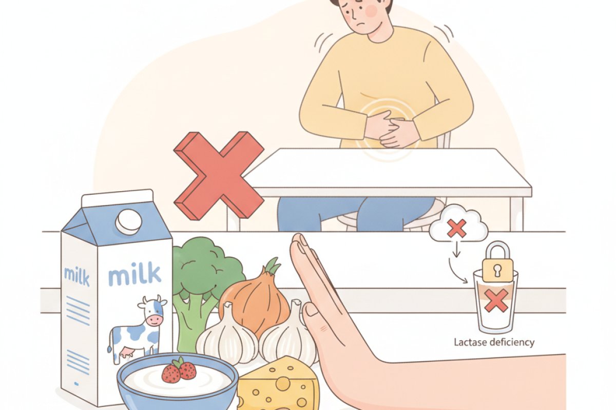 장염 회복기 동안 절대 피해야 할 위험 음식과 성분