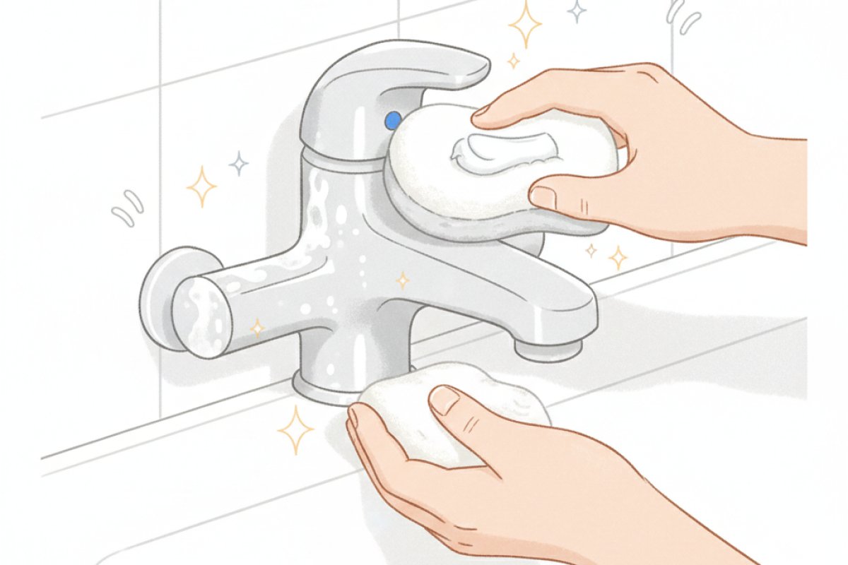 치약 미세 연마를 통한 표면 광택 복원과 틈새 세척