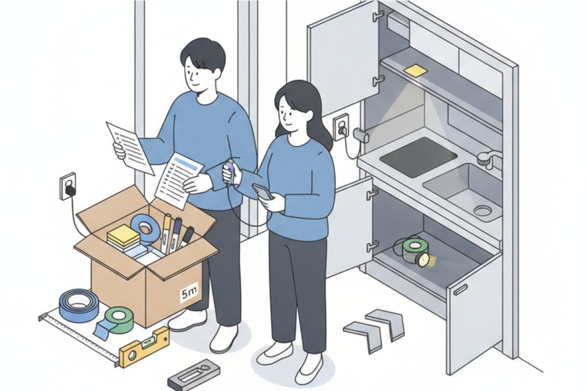 사전점검 필수 준비 도구와 체계적인 세대 내 점검 동선