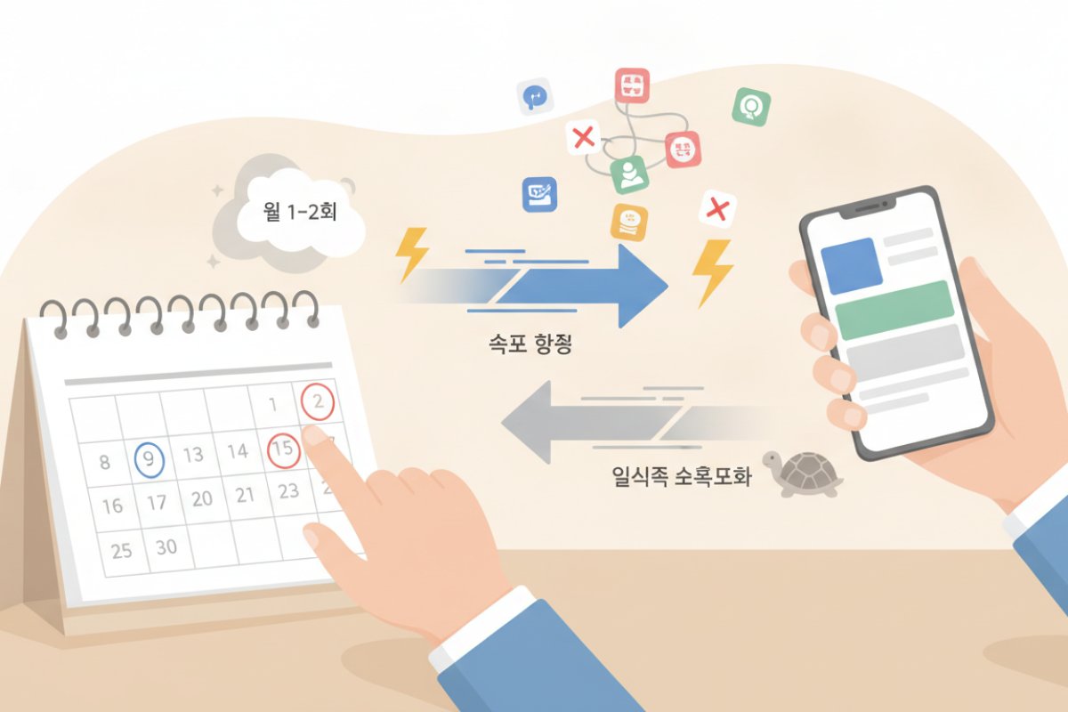 캐시 삭제 권장 주기와 속도 향상을 위한 부가 점검 사항