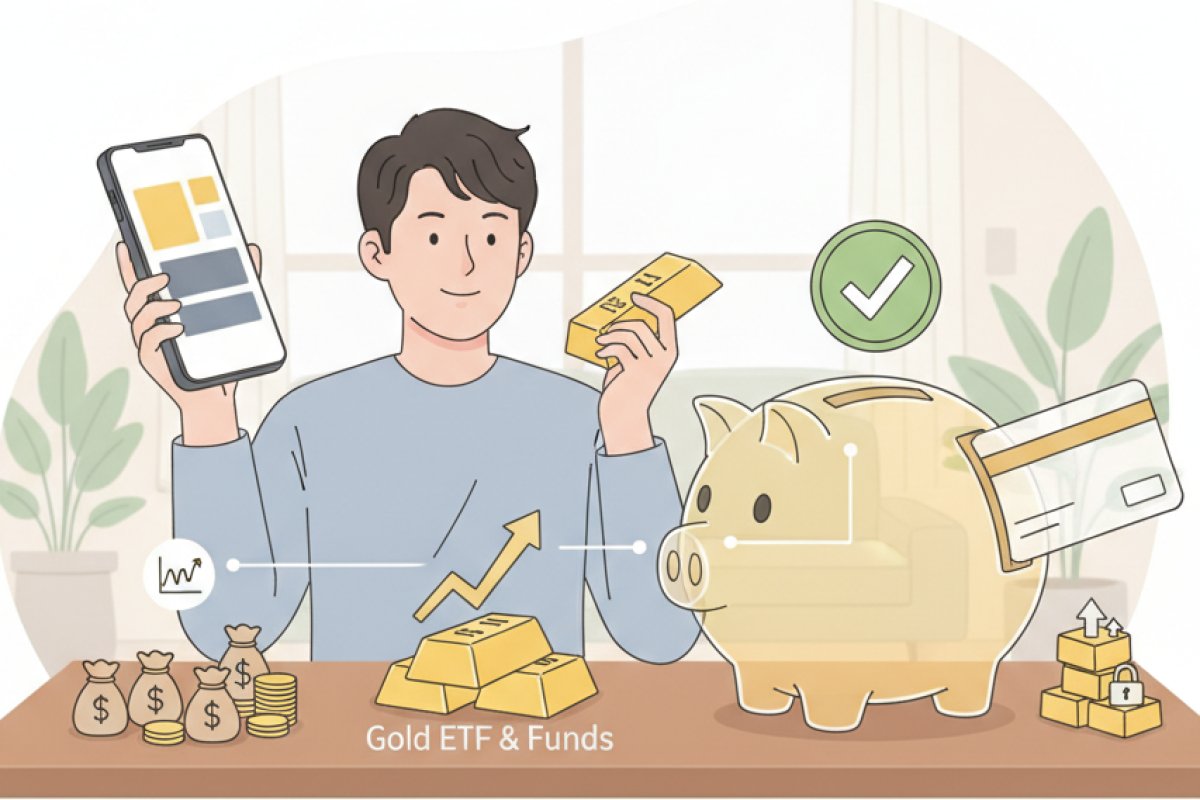 포트폴리오 분산과 연금 계좌에 최적화된 금 ETF 및 펀드