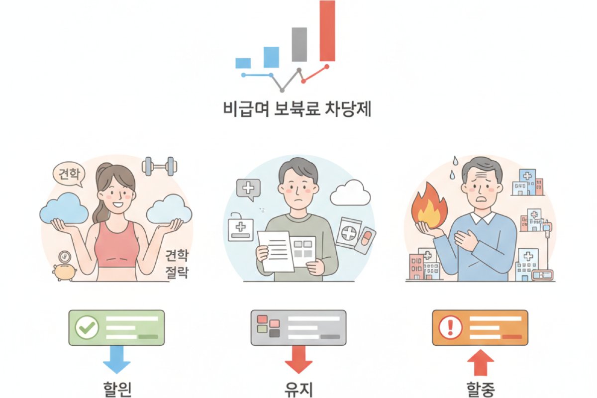 비급여 이용량에 연동되는 보험료 차등 할인·할증제