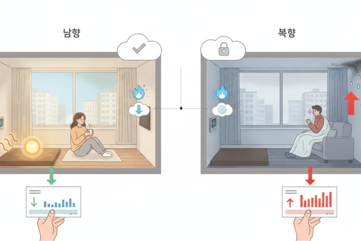 관리비 고지서가 달라진다: 냉난방 에너지 비용과 실내 결로·곰팡이 역학 관계