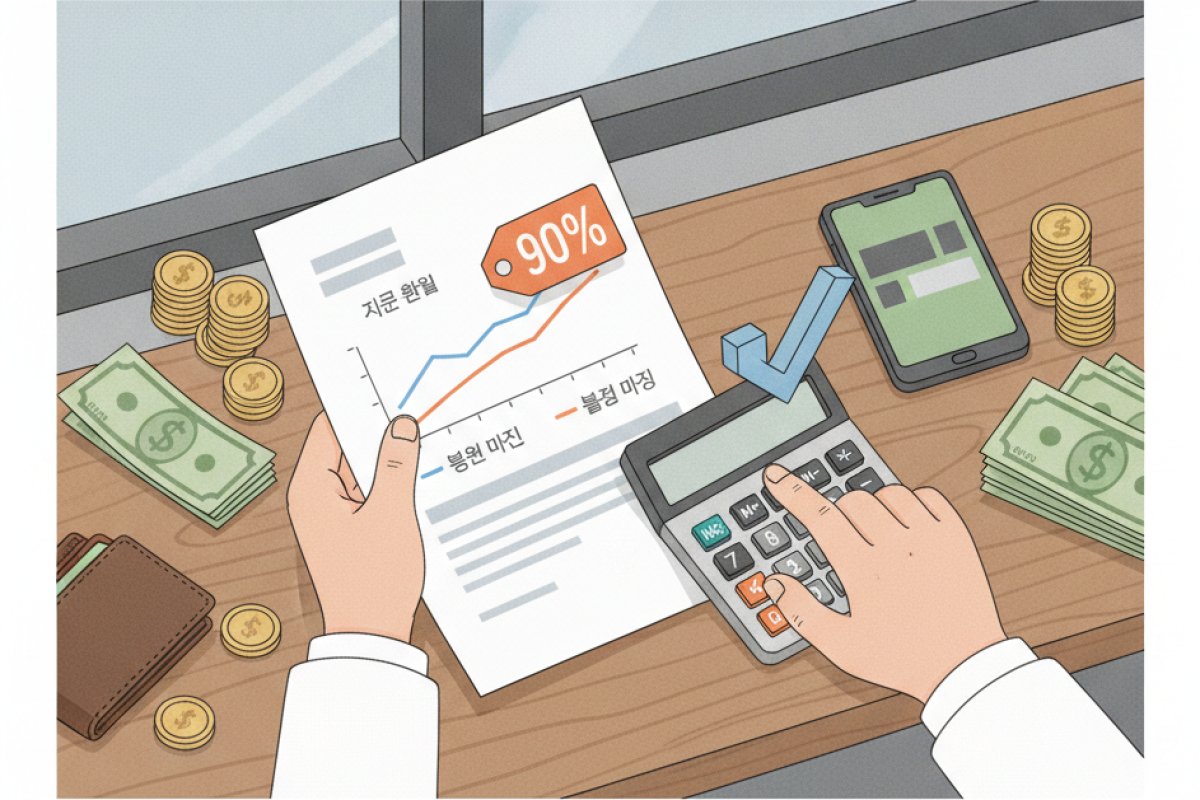환전 우대율의 숨은 원리와 은행별 실질 비용 계산법