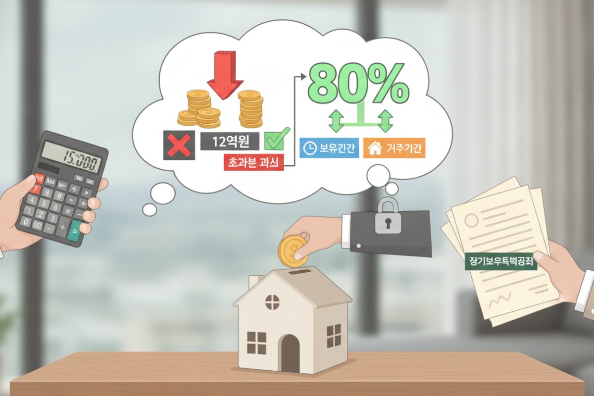 실거래가 12억 원 초과 고가주택과 장기보유특별공제 활용법