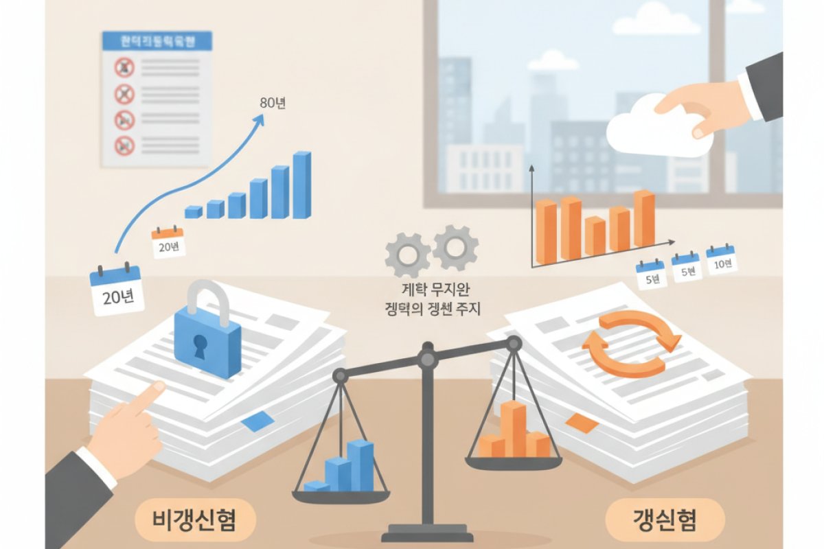 계약 유지와 갱신 주기: 비갱신형 vs 갱신형 선택 요령