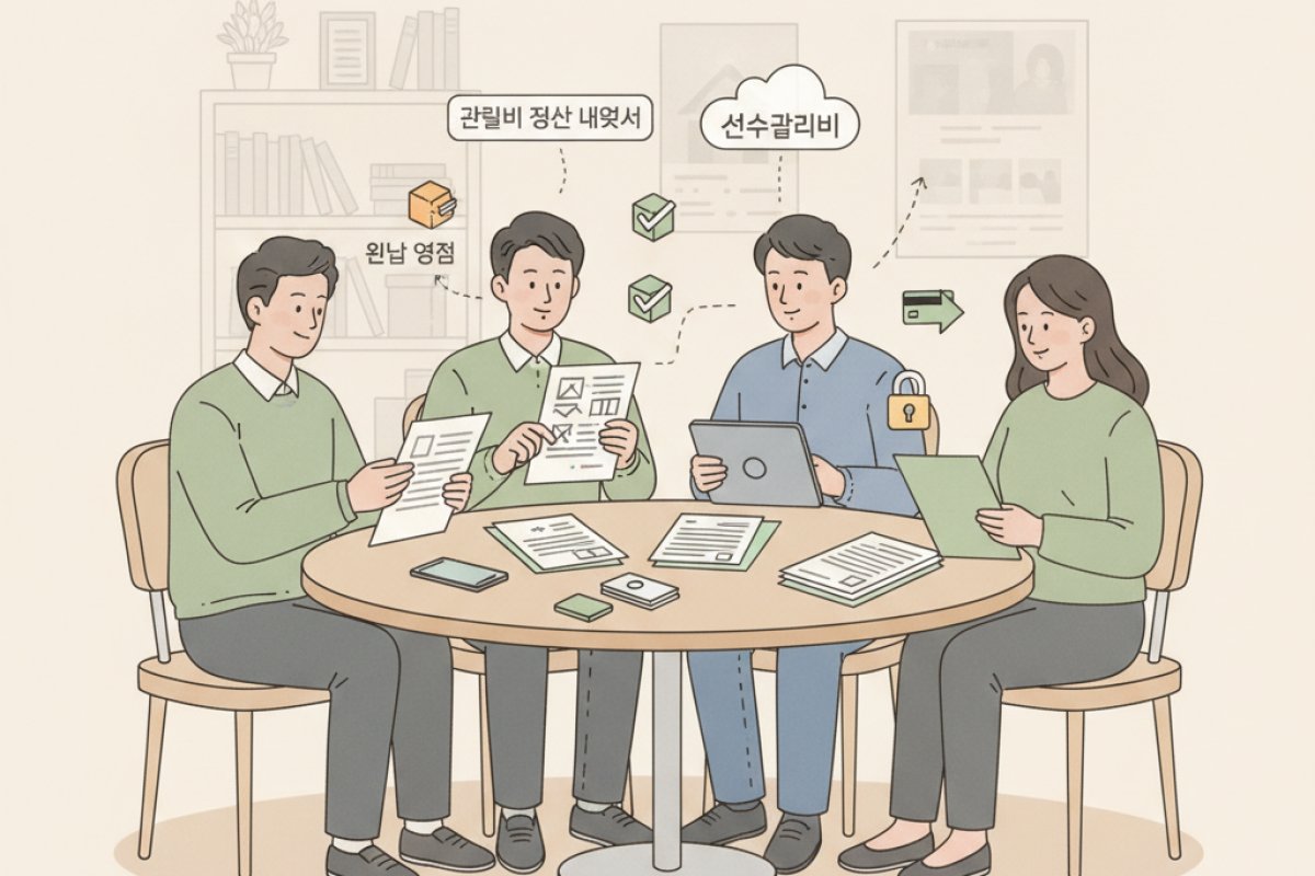 잔금 지급과 서류 교부: 동시이행 원칙과 공과금 일할 정산