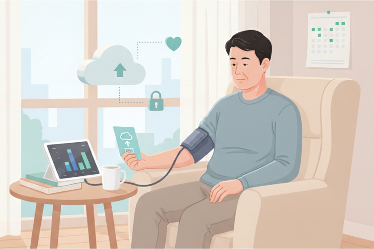 정확한 가정 혈압 측정법과 추적 기록 관리의 중요성