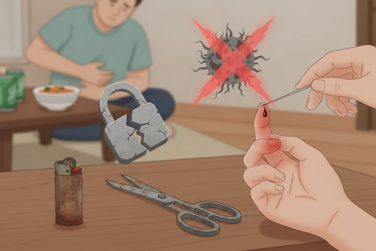 손따기와 탄산음료의 의학적 진실 및 안전한 복부 물리 요법
