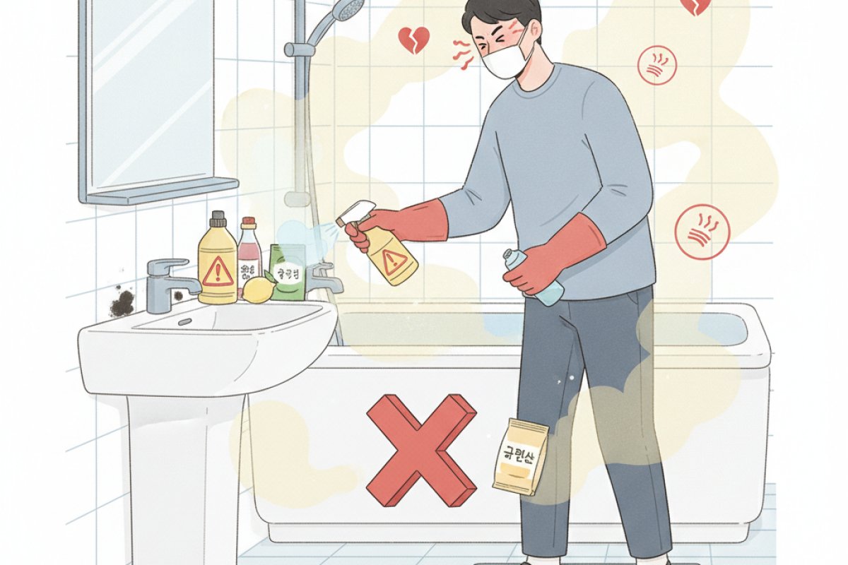 작업 시 안전 수칙과 재발 방지를 위한 욕실 환경 세팅
