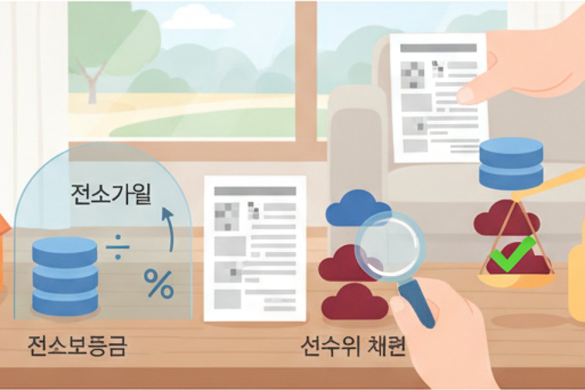 깡통전세 판별의 기초, 전세가율 산식과 선순위 채권의 계산법